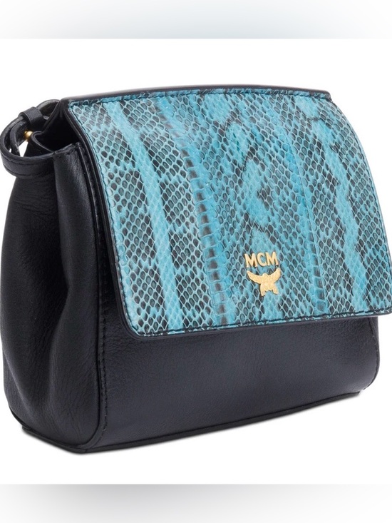 Handbags - New MCM Leather Python Crossbody